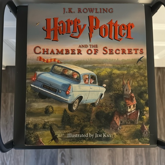 Harry Potter and The Chamber of Secrets Book Illustration - Picture 1 of 3